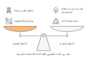 تنسيق حدائق جدة ومكة